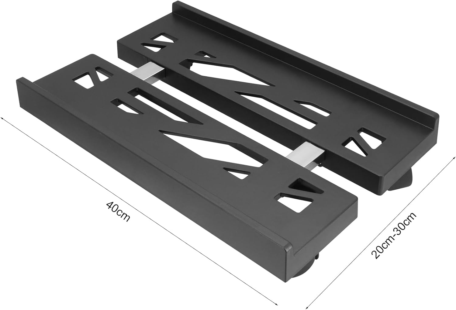 Support PC Tour avec Roulettes – Réglable, Mobile et Universel pour CPU de Bureau, Bureau Gaming, Gain de Place - 2