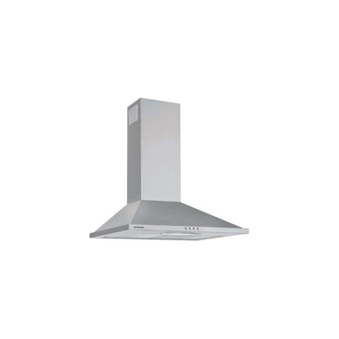 Cappa Da Cucina A Parete 90 Cm Silverline - Aspirazione 295m&sup3;/h Con Lampada LED