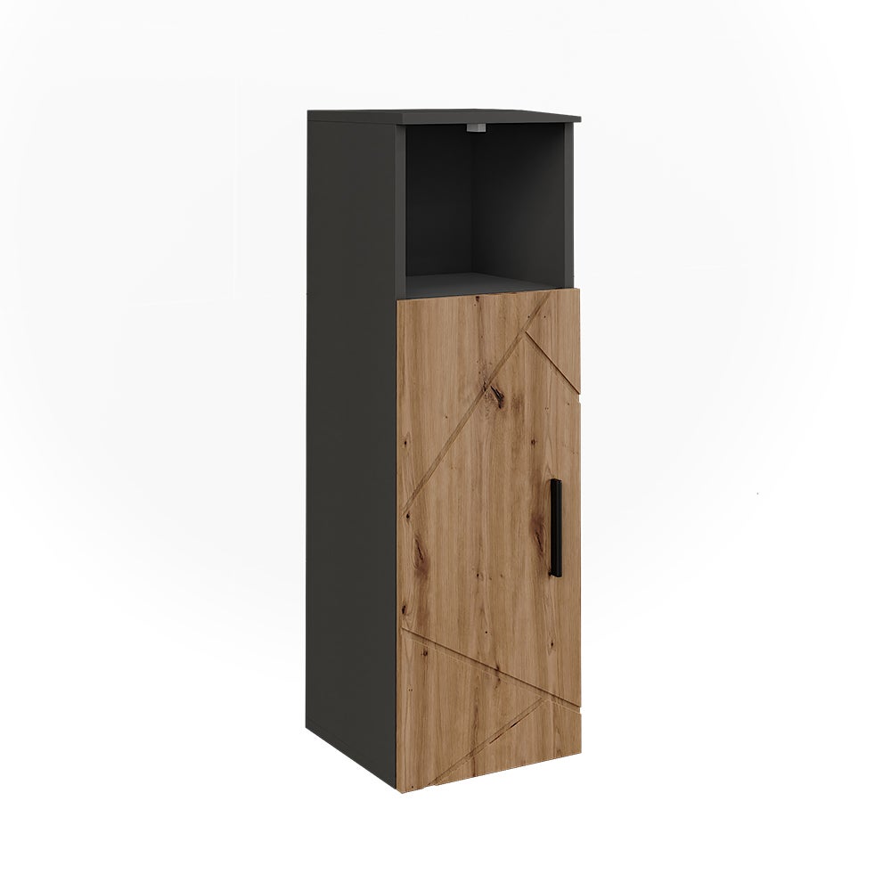 Vicco Szafka Midi Irma, Antracyt/Artisan, 30 x 93 cm z 1 drzwiami