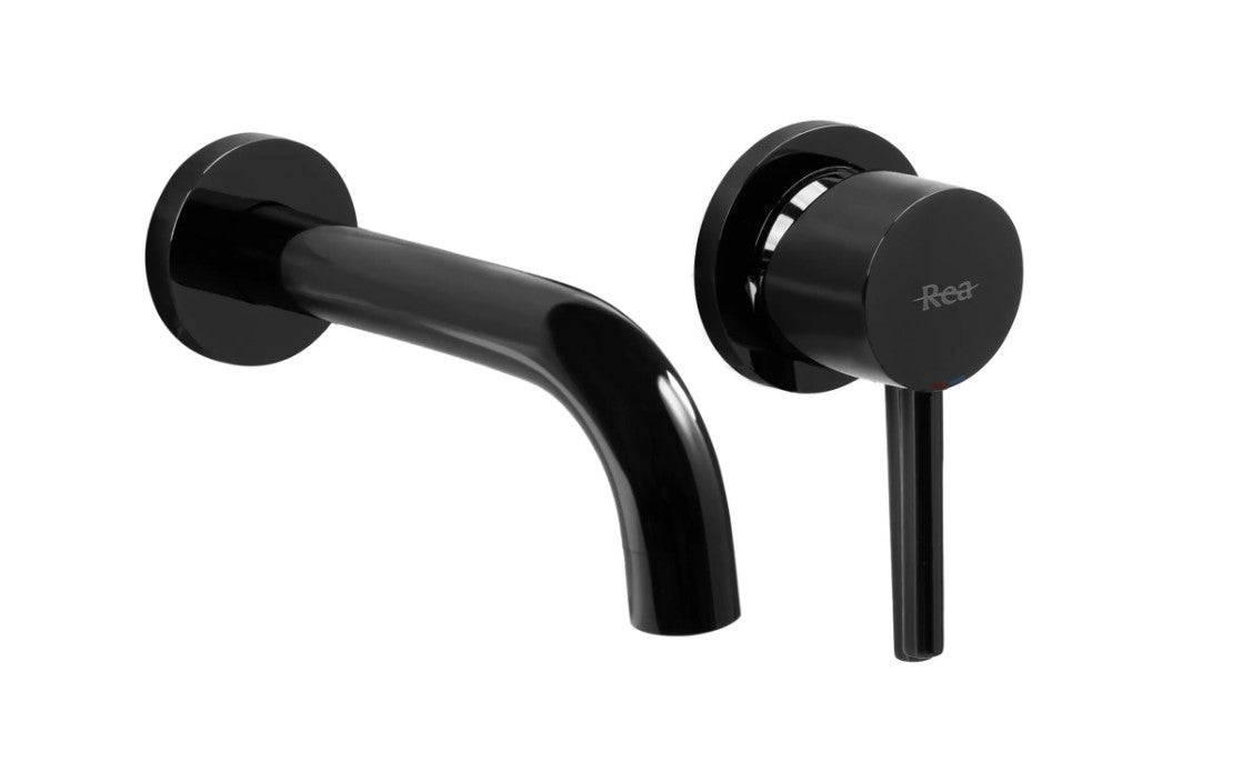 Bateria podtynkowa Rea Lungo Czarna Metaliczna + BOX