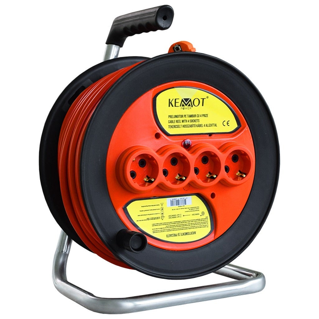 Kemot - Tambur Prelungitor Electric 3x2.5mm 40M | E-PS25T40