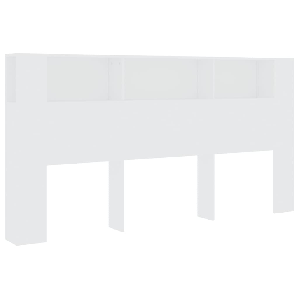 Comfortxl  Mueble Cabecero 200X18,5X104,5 Cm Blanco , Leroy Merlin