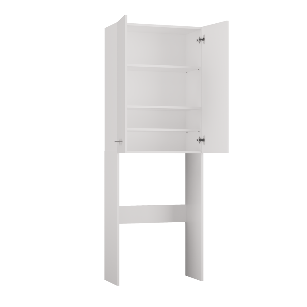 COMO - Mueble para lavadora de estilo moderno - 183x64x30 - 2 puertas+4 baldas - 4