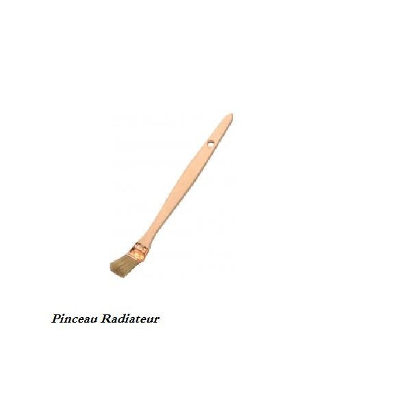 Pinceau radiateur pure soies l:40mm Outifrance