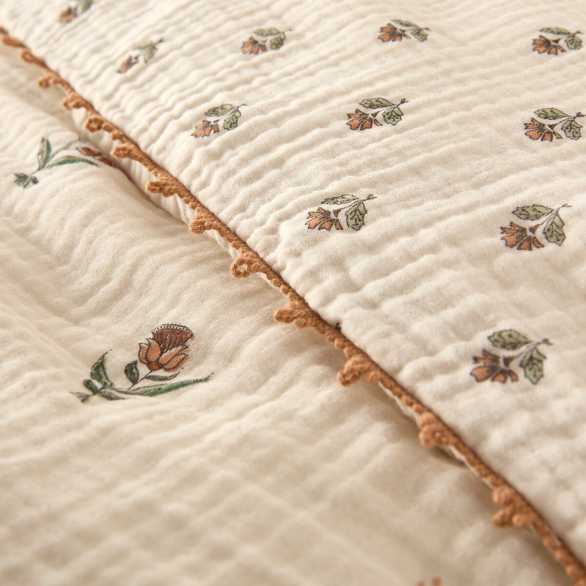 Housse de couette gaze de coton, Emeline - Imprimé - 240 x 220 cm - 6