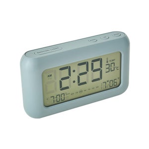 Horloge Numérique Led, Écran Incurvé 3 Niveaux De Luminosité Bureau Réveil Électronique
