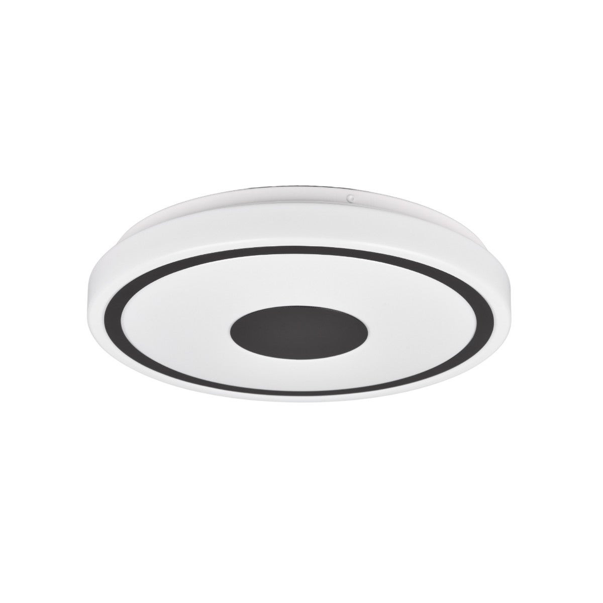 Plafon Bunda okrągły czarno-biały LED 16W 3000K 1900lm wym: 5 x 33 cm IP20 tworzywo sztuczne RL