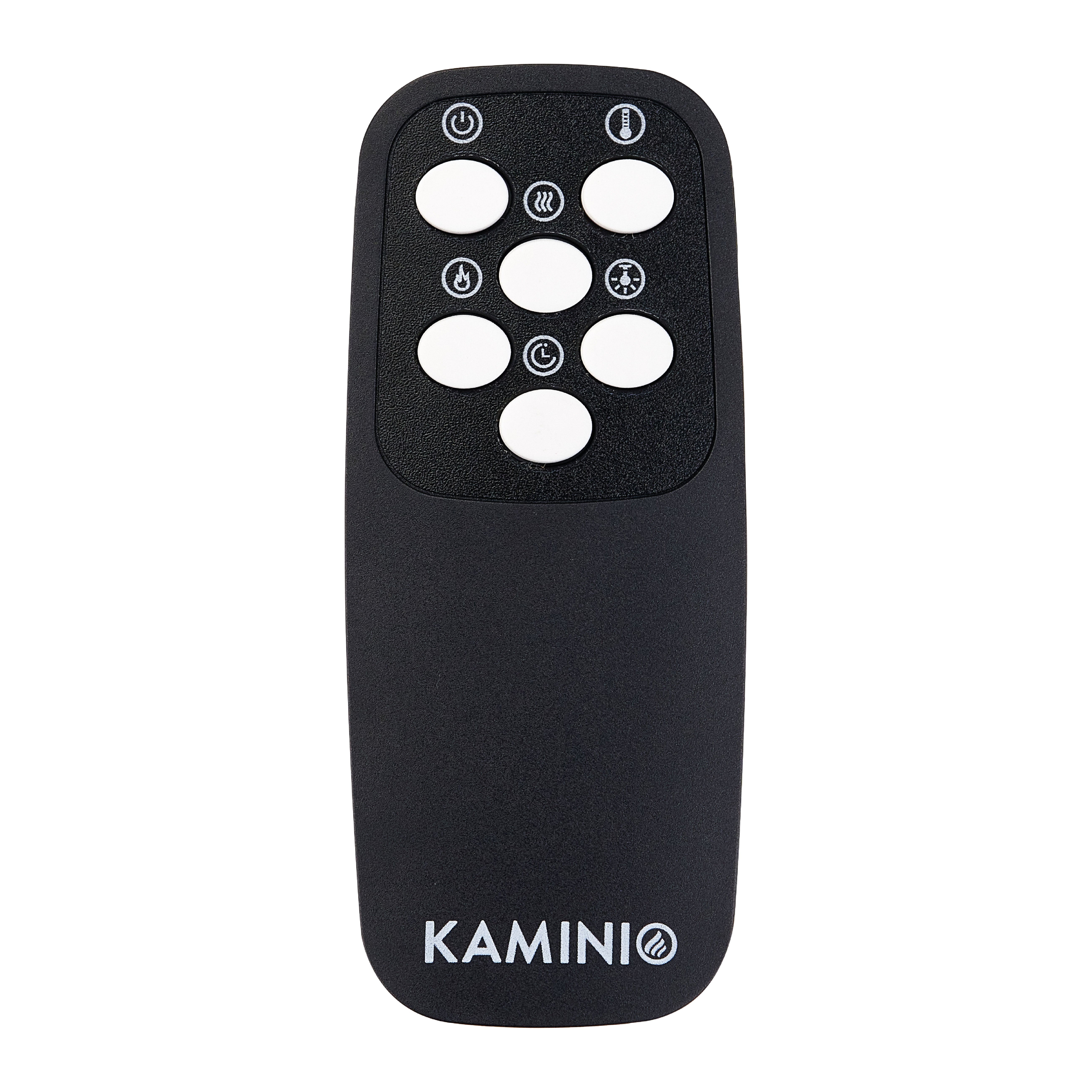 KAMINIO Cheminée électrique MARLON - Cheminée électrique 3 en 1 avec chauffage, effet flamme 3D, 12 couleurs de flamme, télécommande - 60 pouces - 7