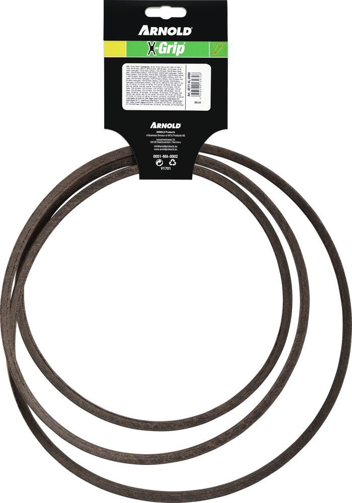 Courroie trapézoïdale X-Grip V de type 4L990 - 4