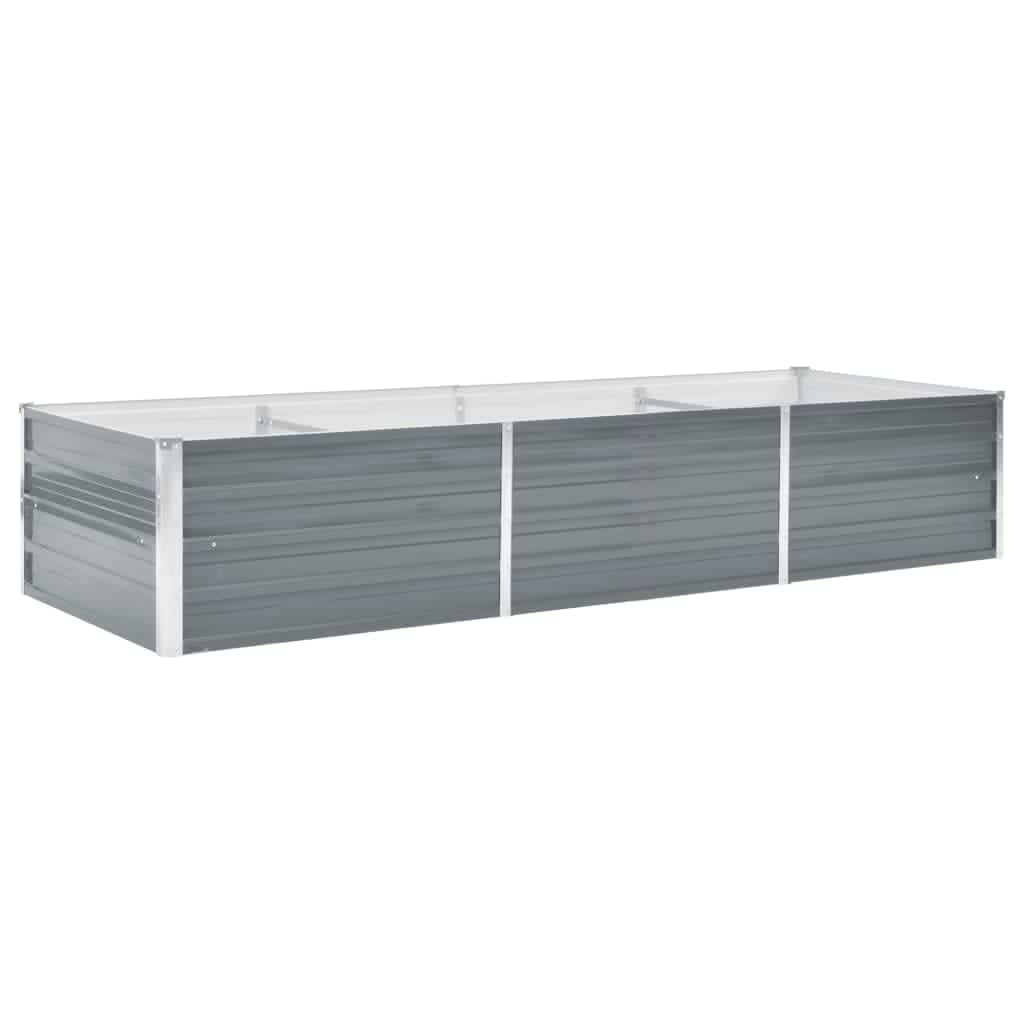Letto Rialzato Da Giardino Con Vaso – 91x61x69 Cm, Tessuto E Plastica, Per Balcone E Terrazzo, Anti-UV, Orto Rialzato