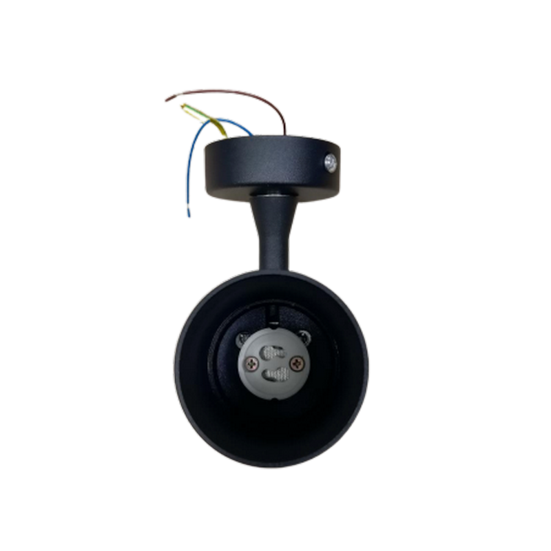 Spot LED en saillie 80° NOIR pour ampoule GU10 - SILAMP - 2