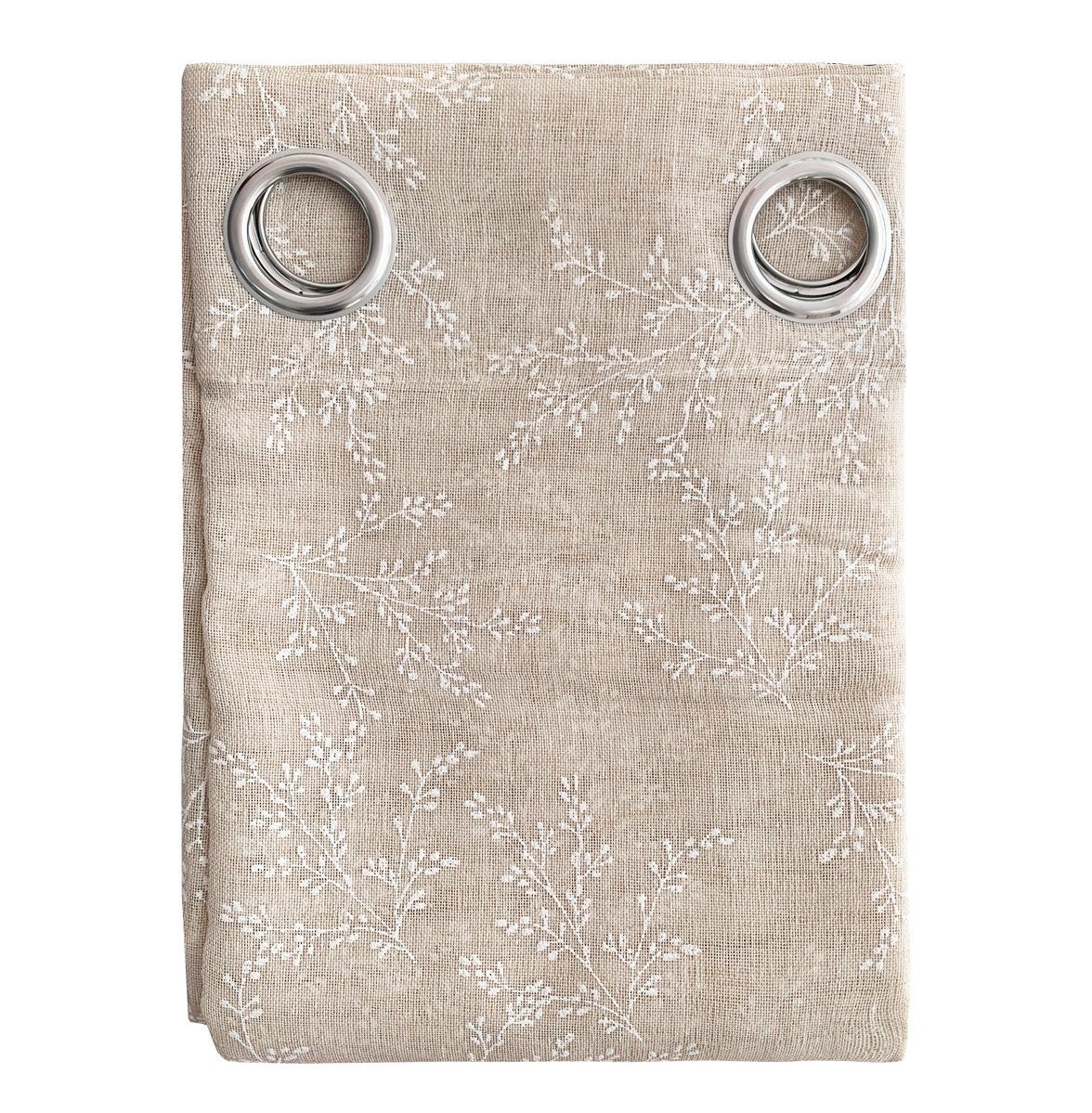 Tende Casa Finestre Porte Interno Coppia 2pz Tessuto Semitrasparente Elegante Moderna 140x280 Cm Tortora - 3