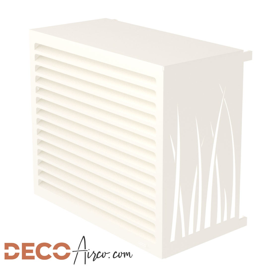 Funda Para Aire Acondicionado Exterior DECOAIRCO Tama o L Blanco Crema funda-para-aire-acondicionado-exterior-decoairco-tama-o-l-blanco-crema