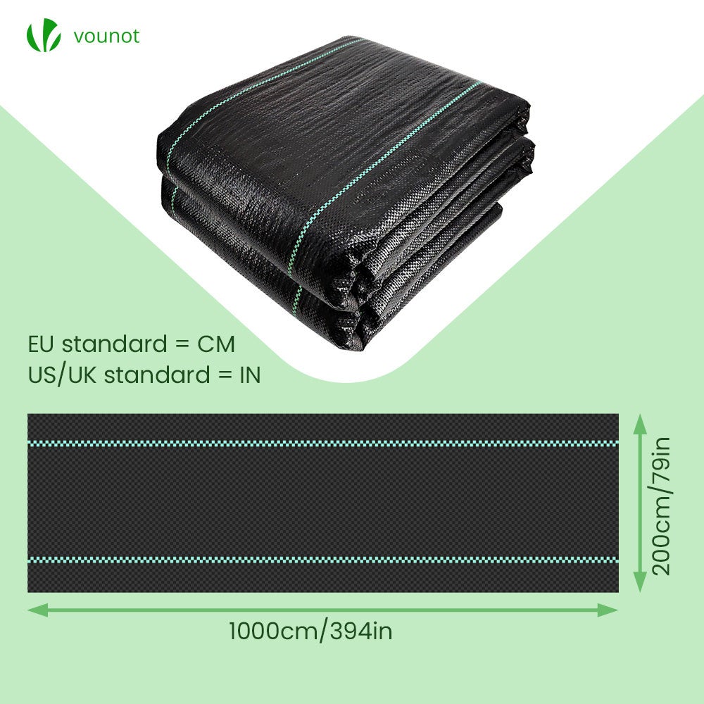 ITALFROM - Telo Pacciamatura Bianco H 1,05 Fino A 100 Metri, Rotolo Pacciamatura Agricolo Antigrandine Per