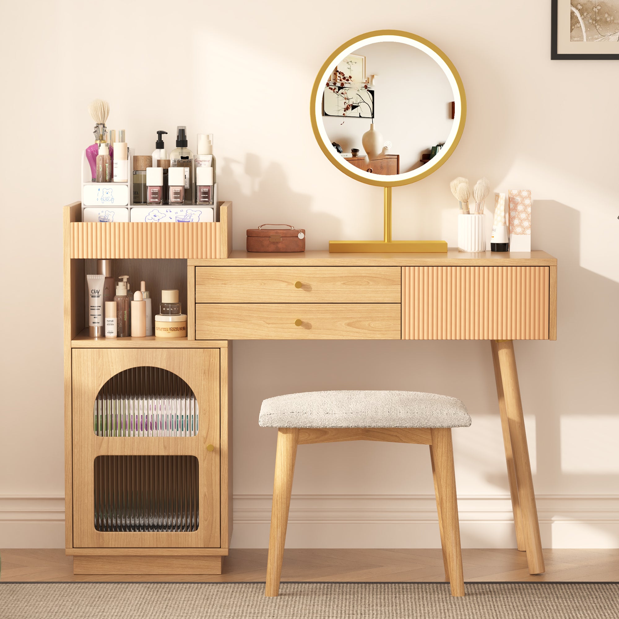 Coiffeuses avec miroir pour chambre à coucher | Canada