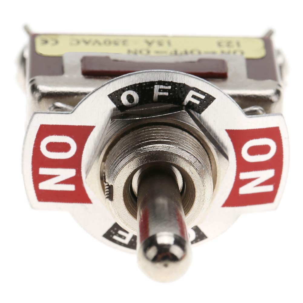 Interrupteur à Bascule 4PDT (Marche/Arrêt/Marche) - 3 Positions, 12 Broches - Neuf