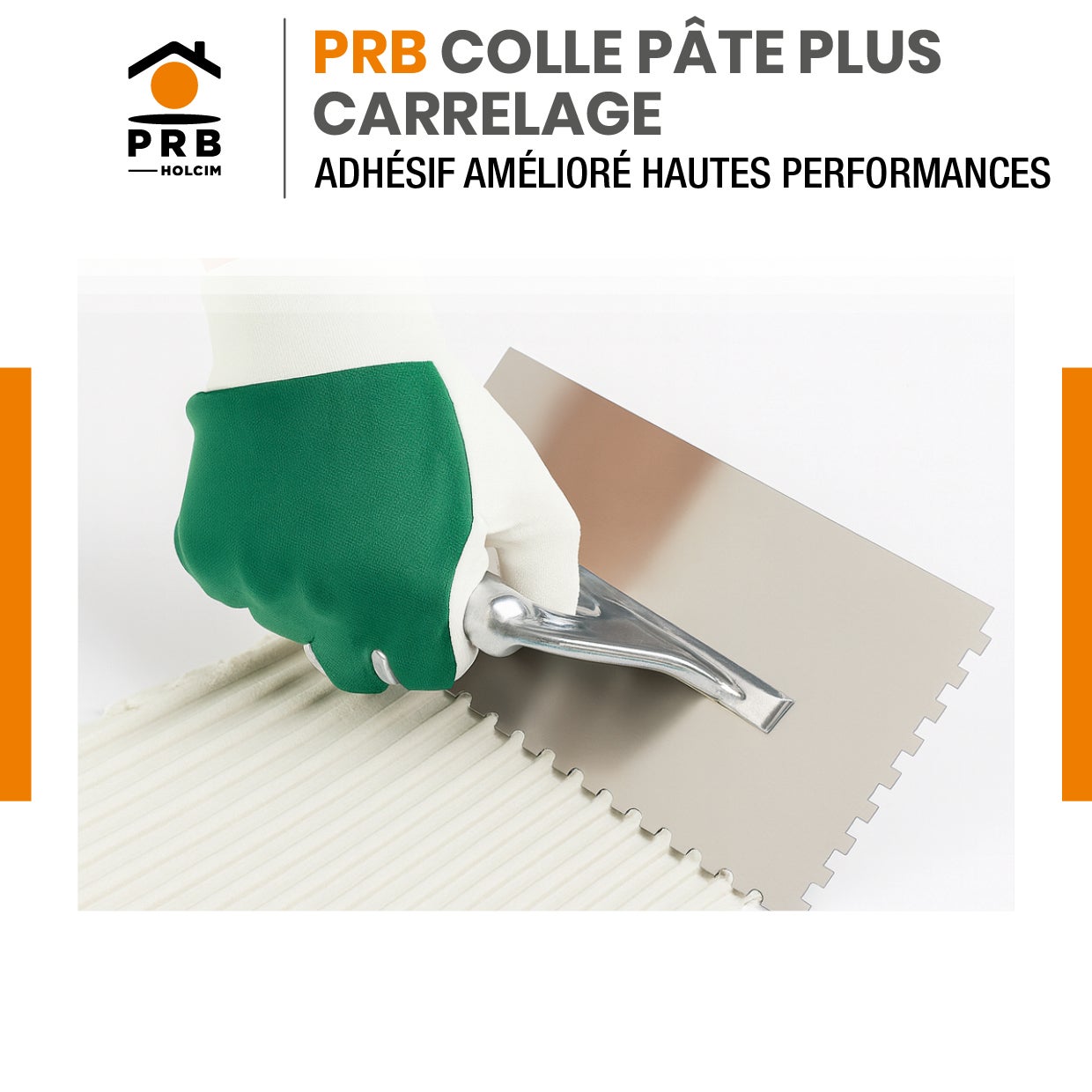 Colle Pâte Plus Carrelage 15kg - Prête à l’Emploi, Haute Adhérence - Pose de Carrelage Mural Intérieur - Tous Supports Standards - 3