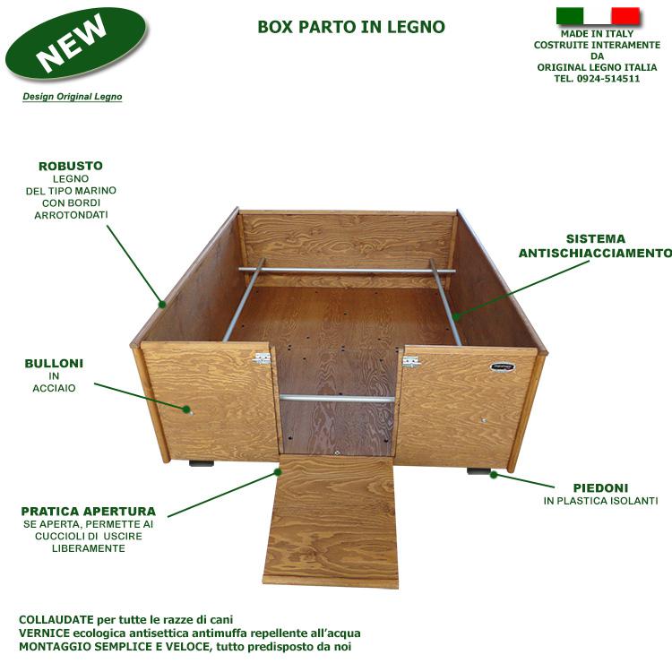 Box Parto per Cane Grande in Legno smontabile salva cuccioli Resistente Mod.  Standard | Leroy Merlin
