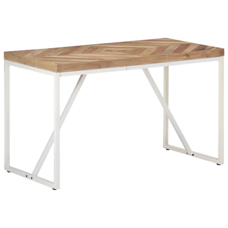 Stół do Jadalni vidaXL Drewno Lite Akacja 120x60x76 cm