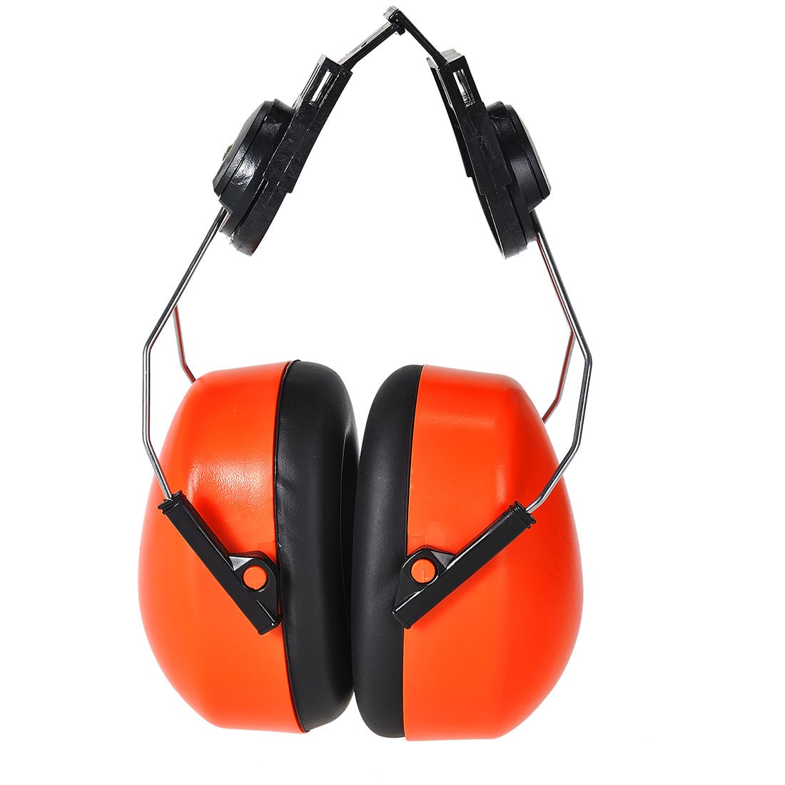 Portwest - Coquilles anti-bruit à pince ENDURANCE pour casque de sécurité SNR 27db - Orange - Unique - 2