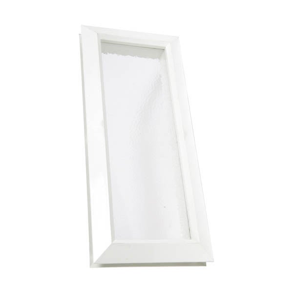 NICOLL Hublot décoratif rectangulaire 380x165 vitre incolore