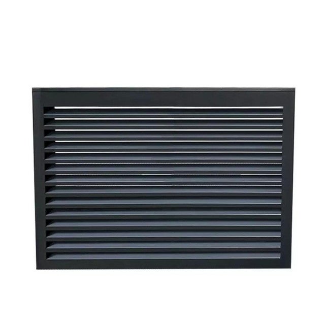 Face dos pour cache en aluminium anthracite taille S - DECOCLIM ...