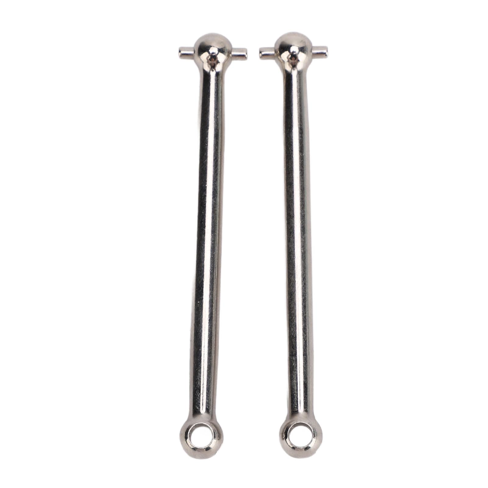 Lot De 4 Arbres De Transmission TRX4M - Acier Inoxydable - Extension 5 Mm + Filetage 2 Mm - CVD Pour Crawler RC 1/18 - Noir