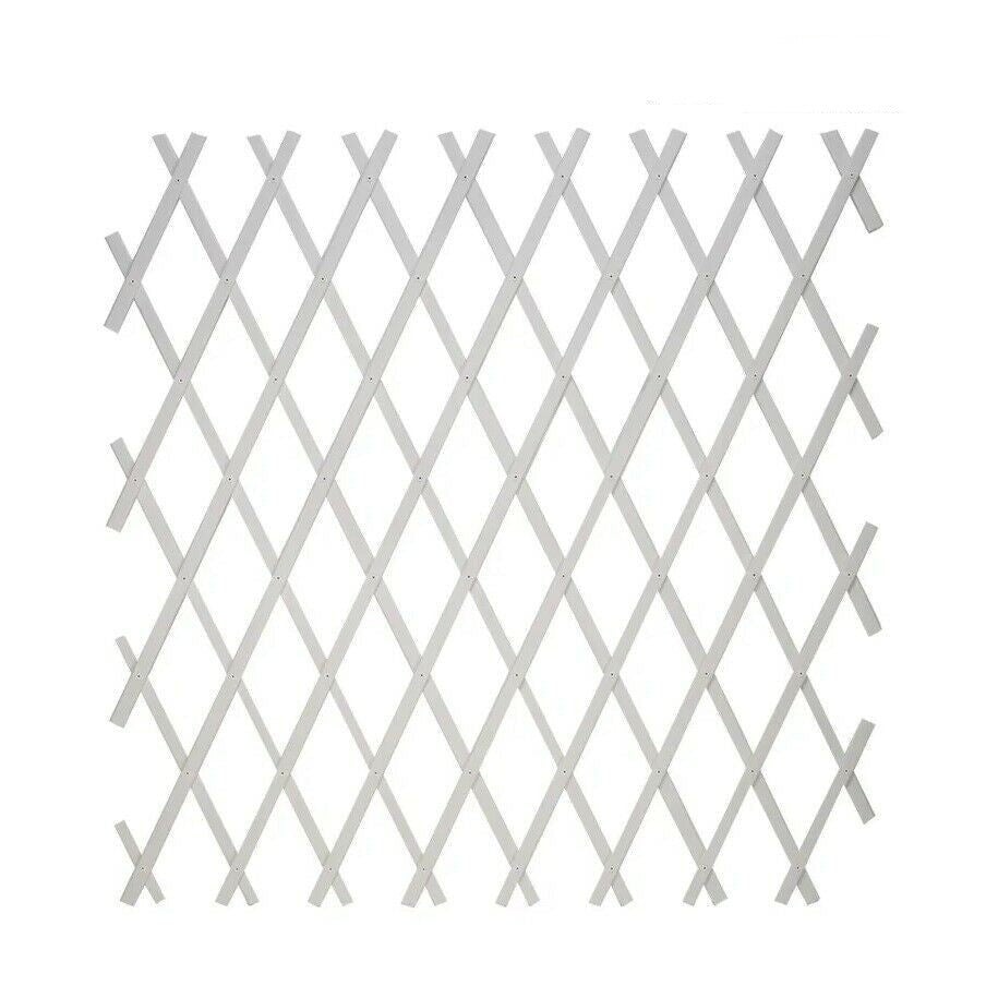 Traliccio estensibile a parete in PVC da giardino 1 mt - 2