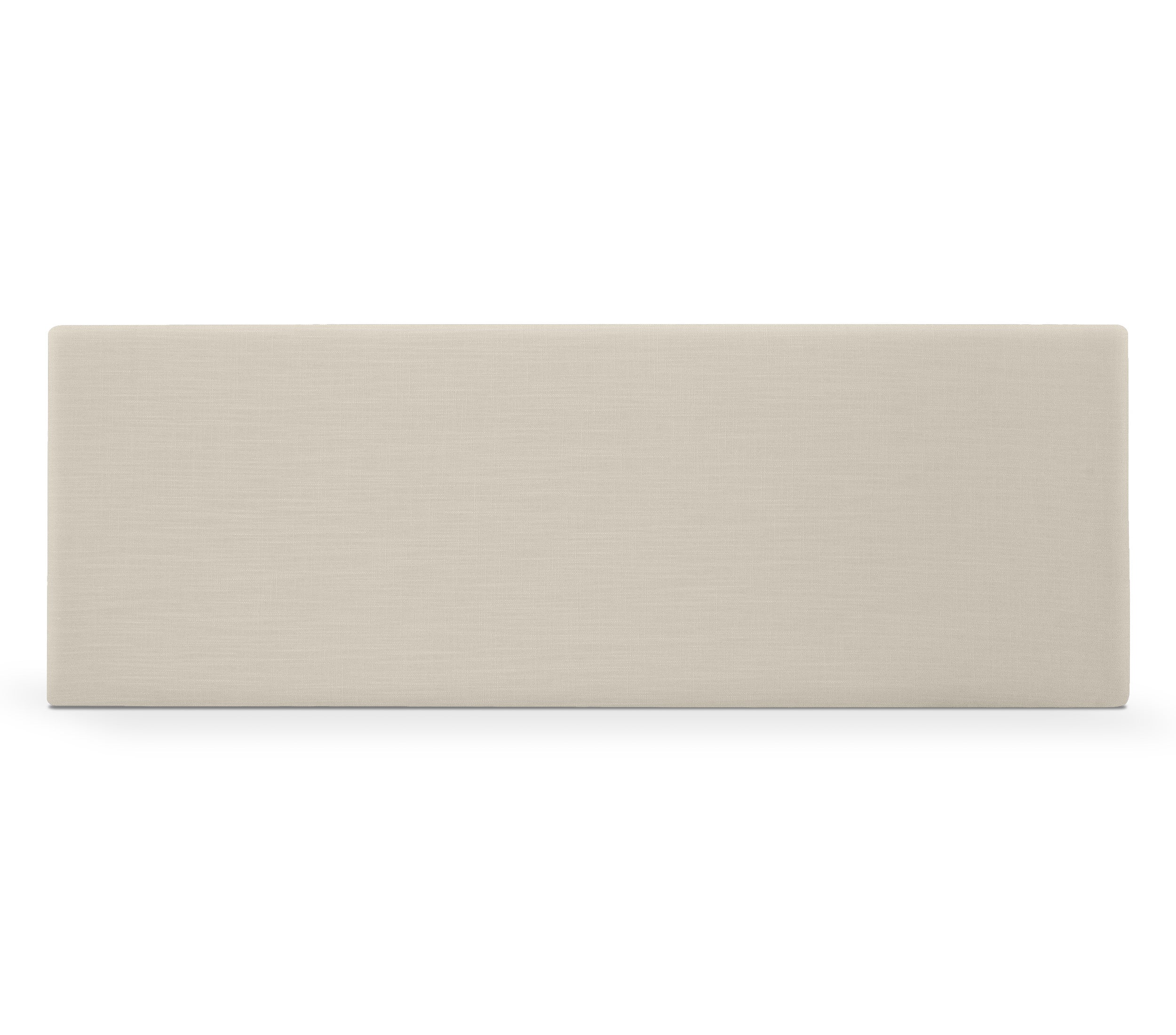 DHOME Cabecero de Lino Natural Liso 150x50cm Camas 150 - Beige - 3
