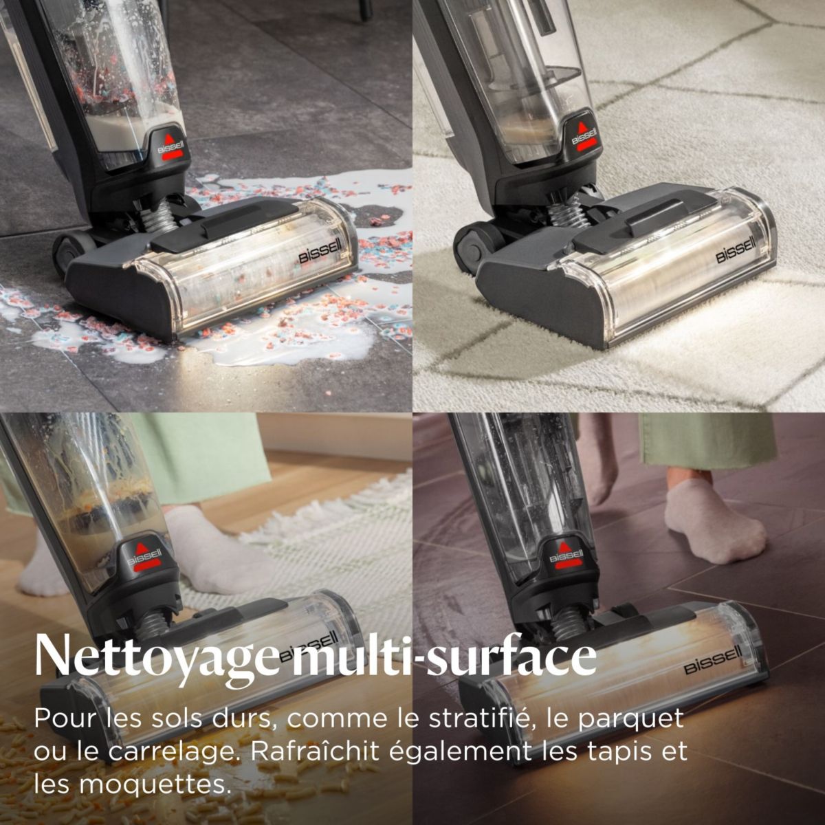 Aspirateur laveur BISSELL Crosswave OmniFind Pro 4008N - 6