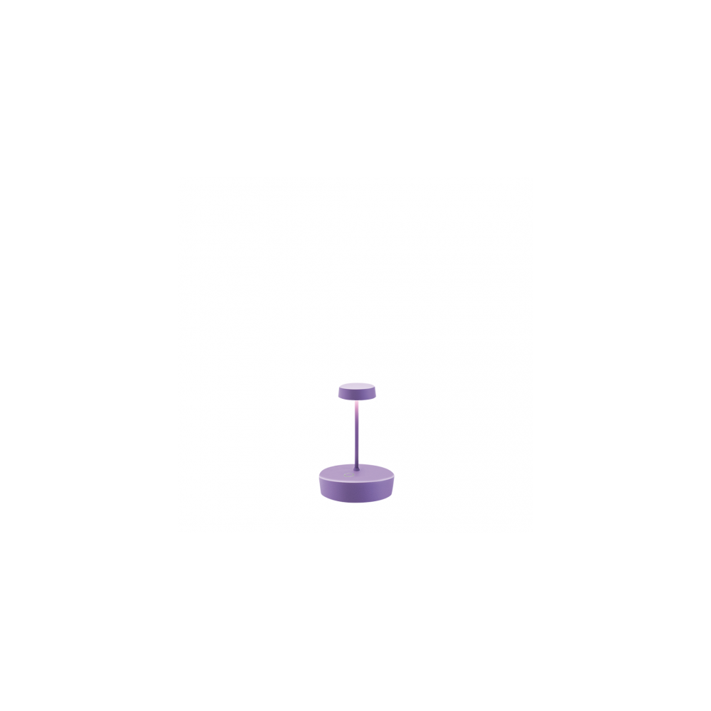 Lampa stołowa LED Swap Mini Pro Lilac z możliwością ładowania i ściemniania