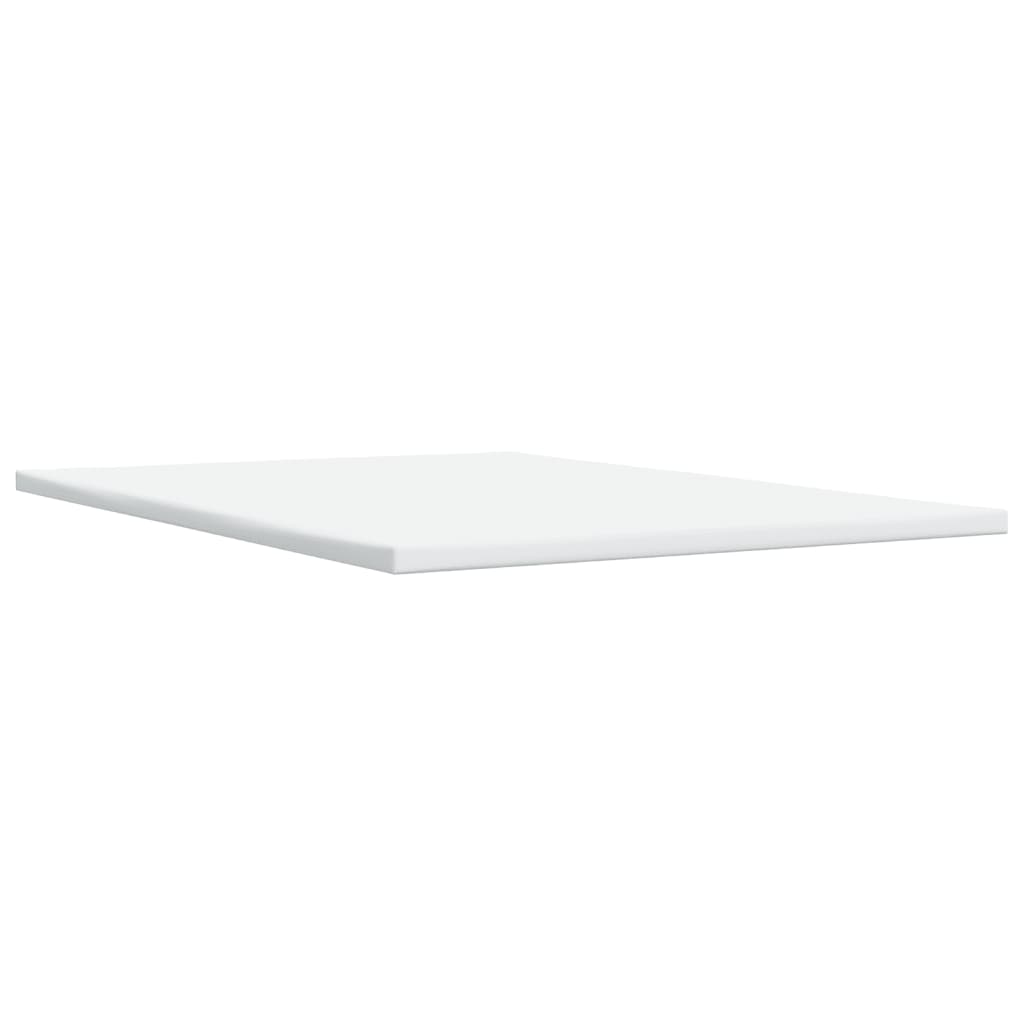 Sommier à lattes de lit avec matelas Bleu 160x200 cm Tissu — COMFORTXL - 9