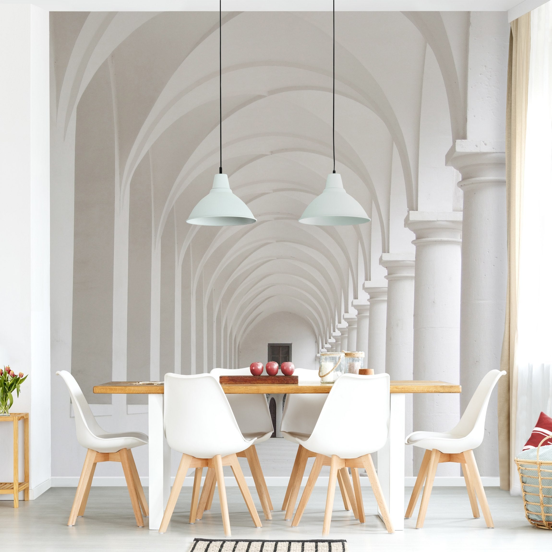 Papel pintado fotomural 3d ciudades 9 - salón dormitorio cocina pasillo - tnt 288 x 288 cm adhesivo