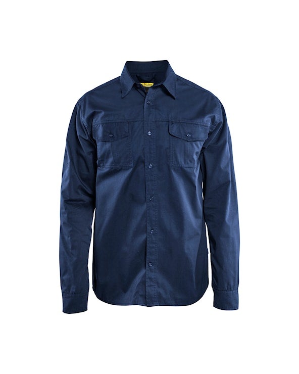 Chemise twill polycoton Noir L 329811909900