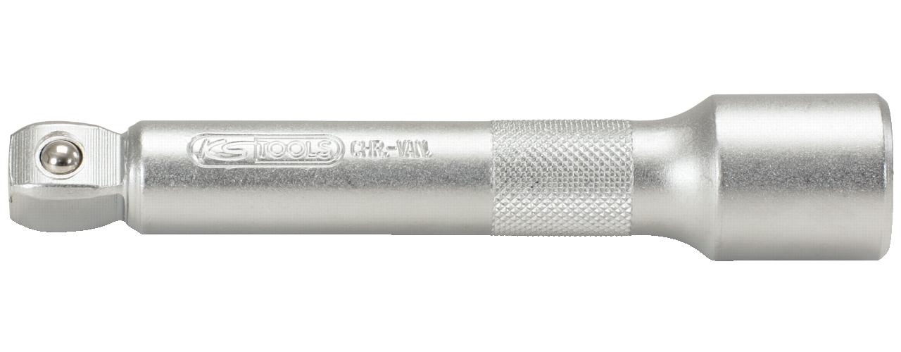 Rallonge à Verrouillage KS Tools 1/2 CHROMEplus 75 Mm – Pour Entraînement Manuel, Finition Chrome Brillant