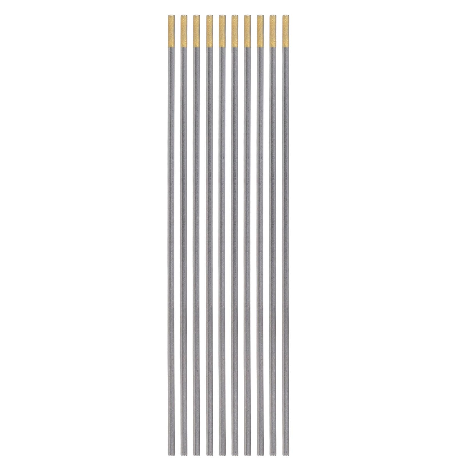 STAHLWERK Electrodos De Tungsteno 2.4 X 175 WL15 Oro 10 Uds