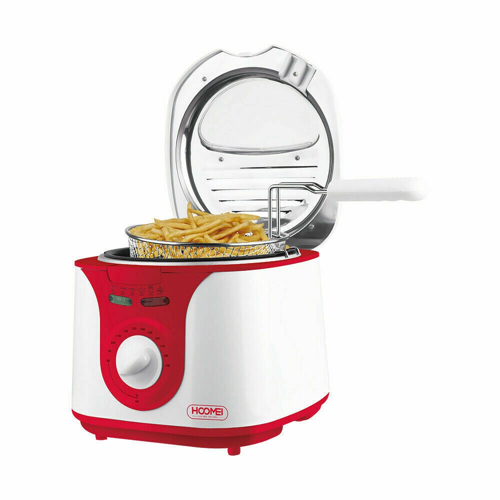 Pentola elettrica da 10 l, 400 W, con coperchio ribaltabile, 35 – 80 °C, scalda zuppa con contenitore interno in acciaio inox rimovibile, per zuppa, formaggio, vin brulé, 35 x 38 cm