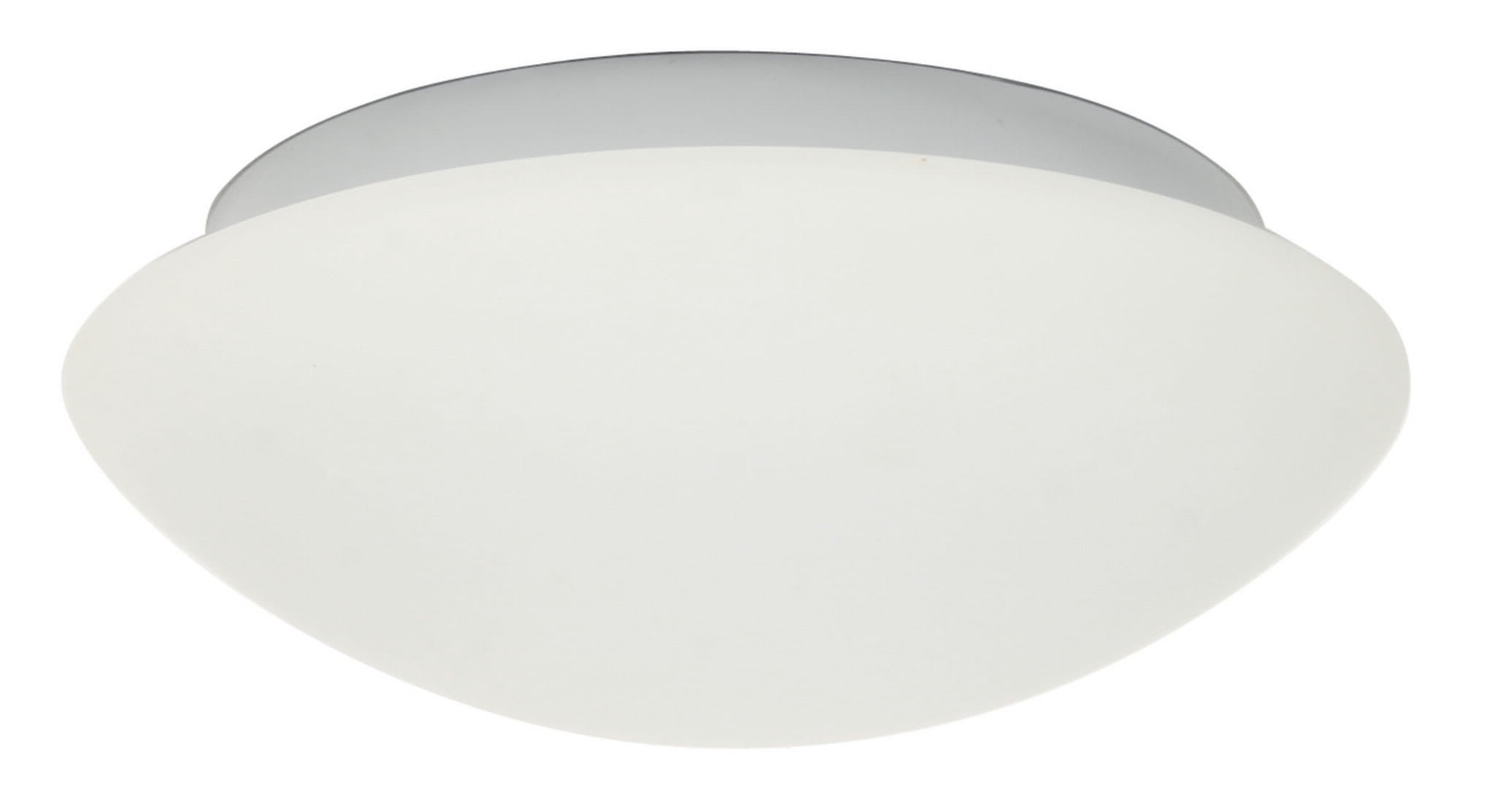 Plafon Nina okrągły biały 2xE27x20W wym: 14 x 40 cm IP20 szkło Candellux