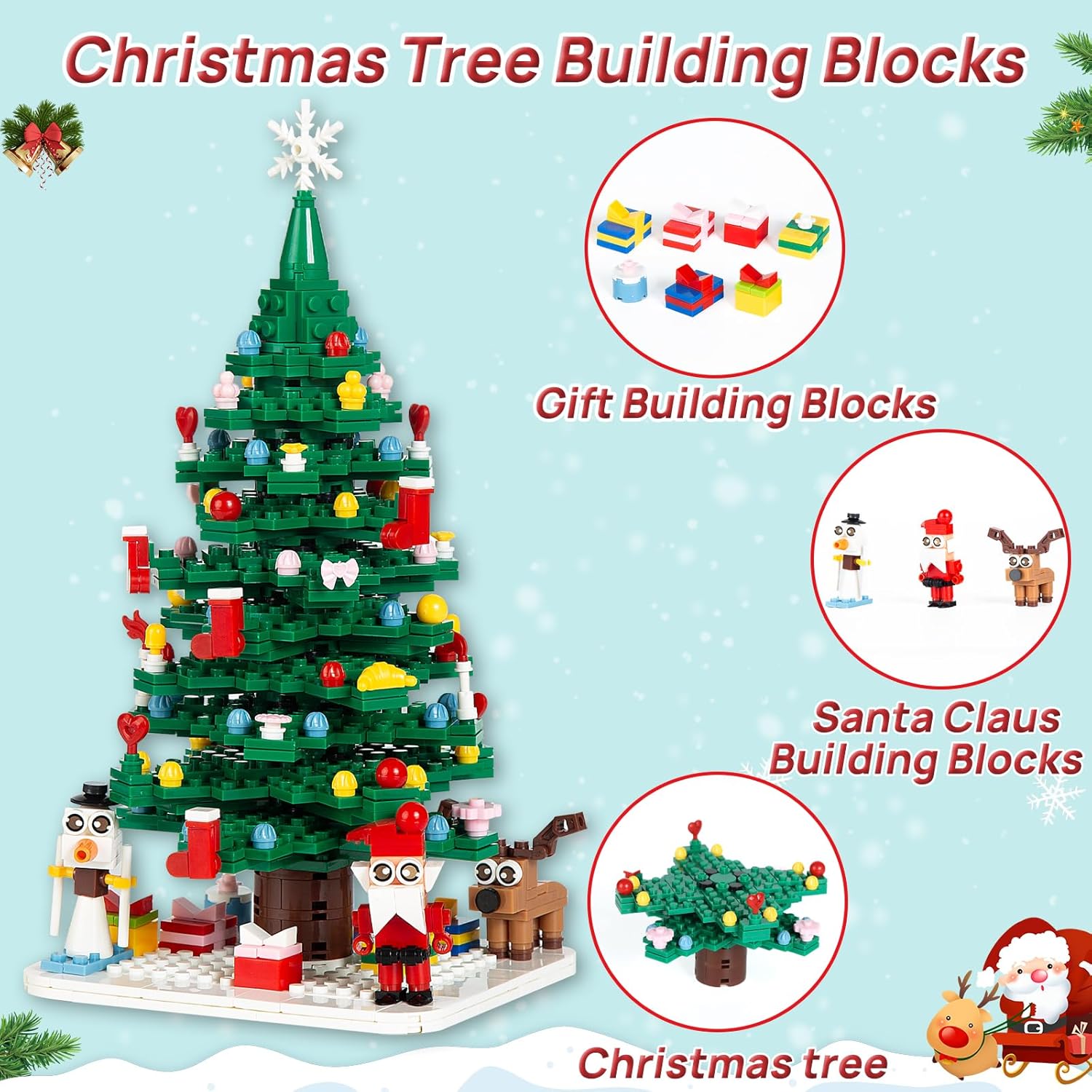 Calendario Dell'Avvento 2025 Albero Di Natale, Set Di Calendari Natalizi Con Conto Alla Rovescia Da 779 Pezzi, Scatole A Sorpresa Da 24 Giorni, Regali | Leroy Merlin