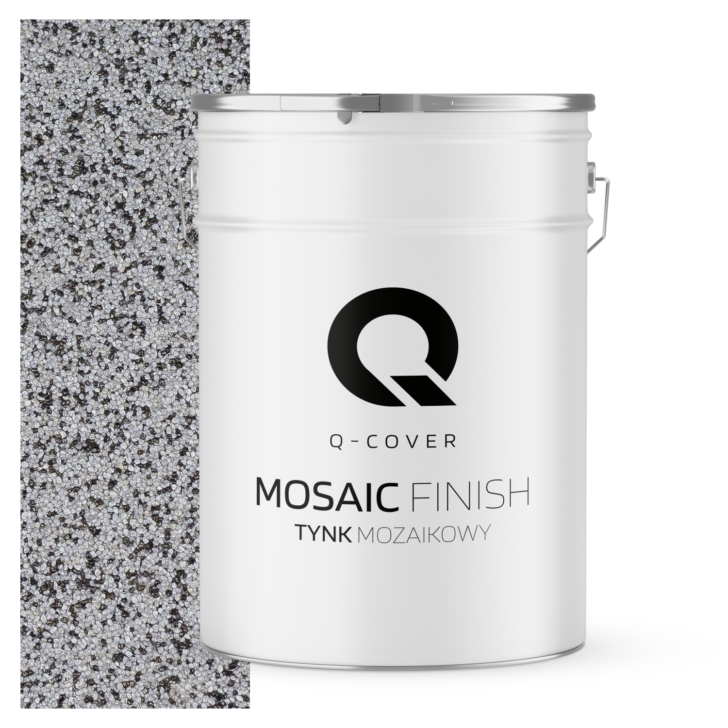 Tynk Mozaikowy Q-Cover Szary M34 25KG