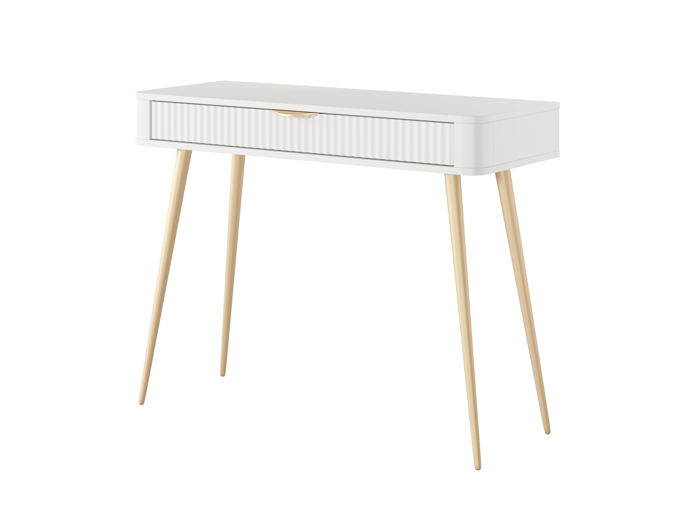 Toaletka: Biała, 100 x 38 x 78 cm