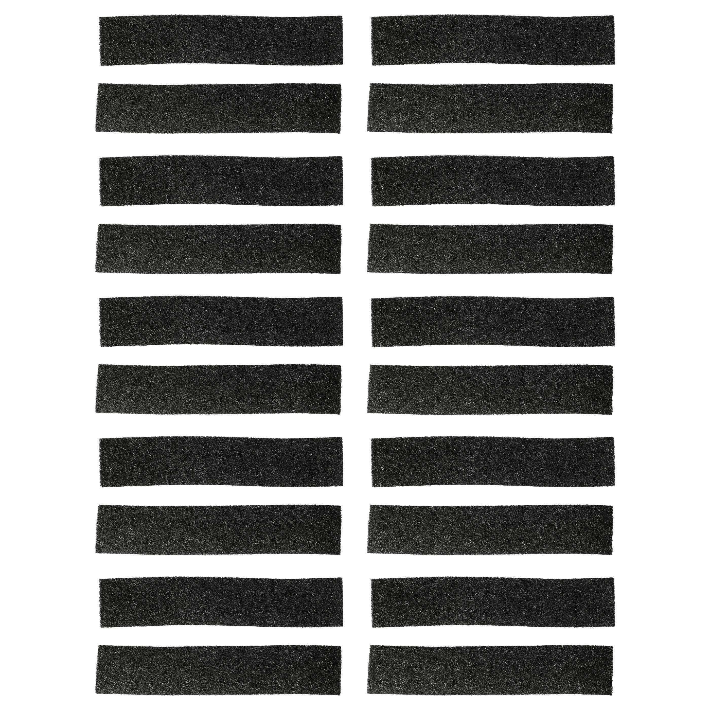 vhbw 3x Filtro compatible con Miele Dynamic U1 aspiradora - Filtro de