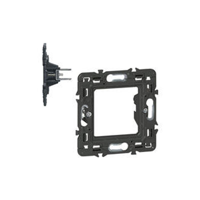 Legrand - Support Batibox à griffes pour Mosaic , Céliane ou Soliroc pour 1 poste ou 2 modules - 080261 - 2