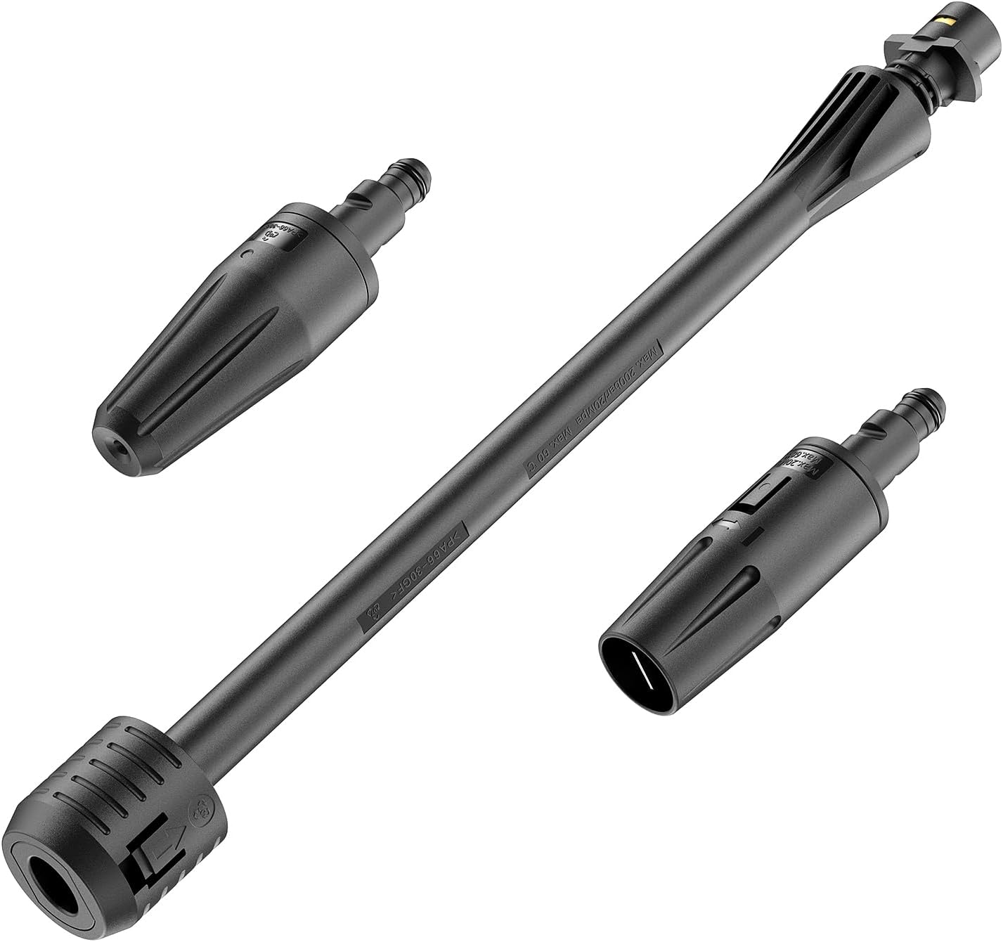 Lanca do myjki ciśnieniowej do Karcher K2 K3 K4 K5 K6 K7, lanca Dirt Blaster z podwójną funkcją, 2 dysze zamienne, akcesorium do myjki