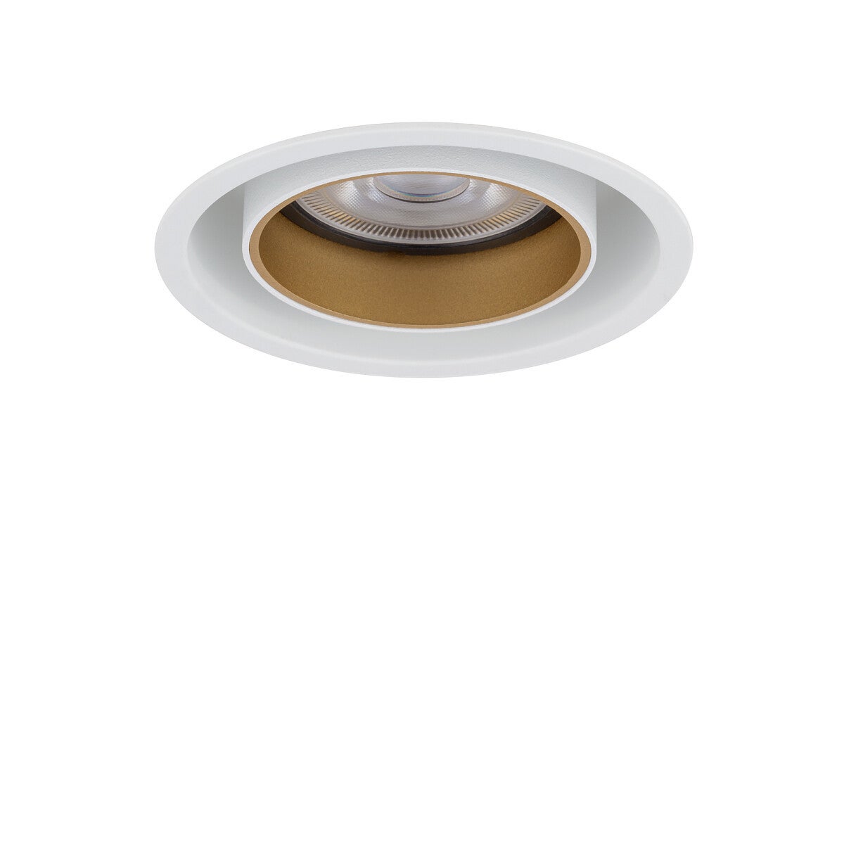 Oprawa sufitowa wpuszczana podtynkowa Mono Slide biało-złota 1xGU10x10W okrągła IP20 wym: 12,5 x 7,3 x 10 cm metal Nowodvorski Lighting - 5