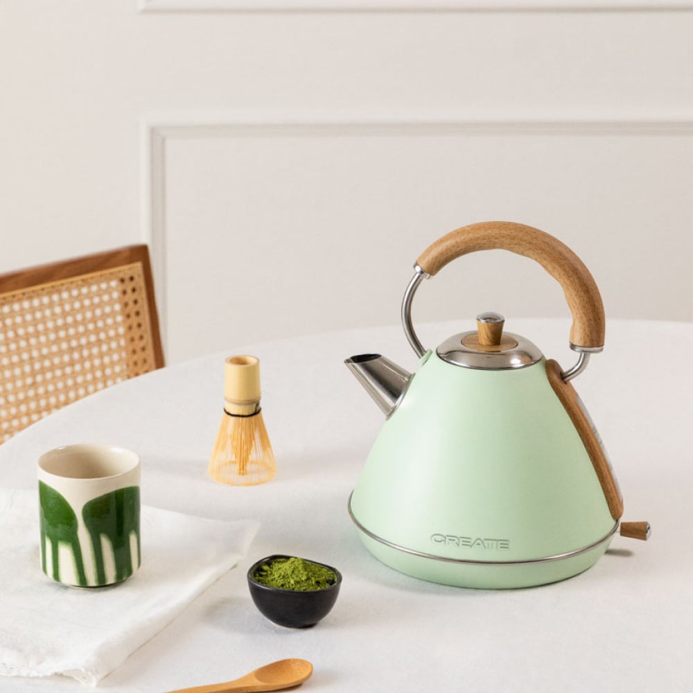 Create , Kettle Retro, Hervidor De Agua Eléctrico , Leroy Merlin