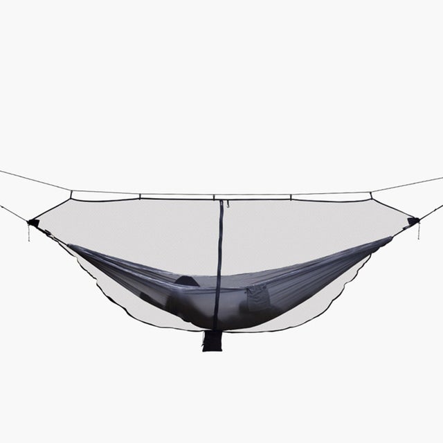 Hamac Anti-Moustique d'Extérieur - Vert - Capacité 250kg - Jardin