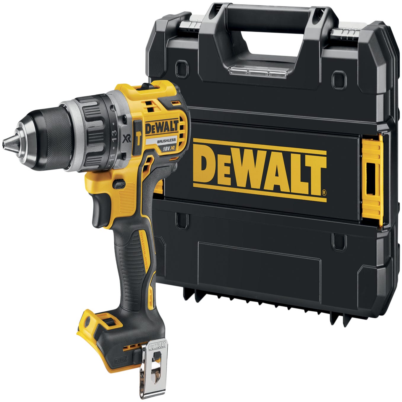 Perceuse à percussion 18V XR (machine seule) en TSTAK - DEWALT DCD796NT - 2