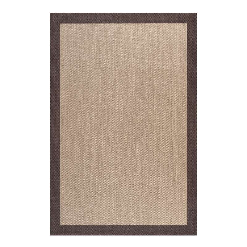 Winylowy dywan Premium, alfombra PVC antypoślizgowy, do użytku wewnętrznego i zewnętrznego Ciemny Brąz, 120 x 180 cm