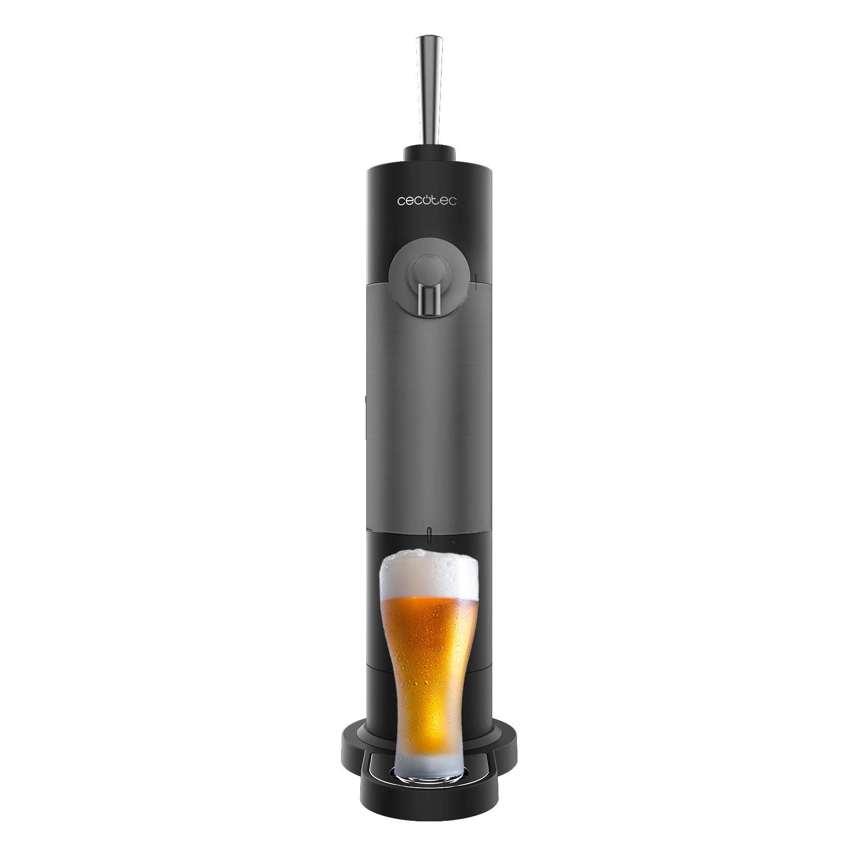 Leroy Merlin Cecotec dispensatore di birra portatile per latta e bottiglie beerflow 500. funziona con batterie aa da 1,5v, controllo della schiuma, 2 modalità, fac